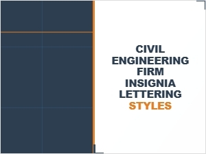 Choosing Lettering Styles for Civil Engineering Logos