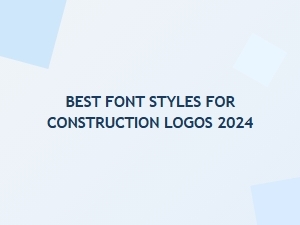 Modern Bold Fonts for Construction Logo Design