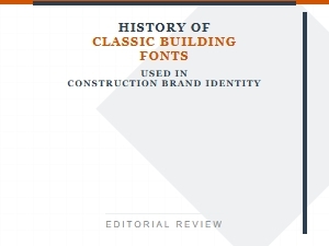 The Story of Traditional Construction Brand Fonts